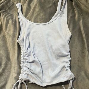 Hollister side scrunch top